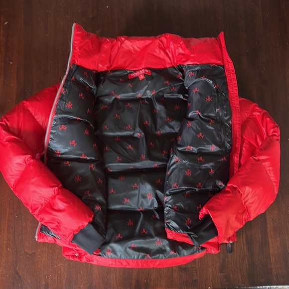 Krimson Klover Compas Down Puffer Jacket in Racing Red Size M - Picture 9 of 12